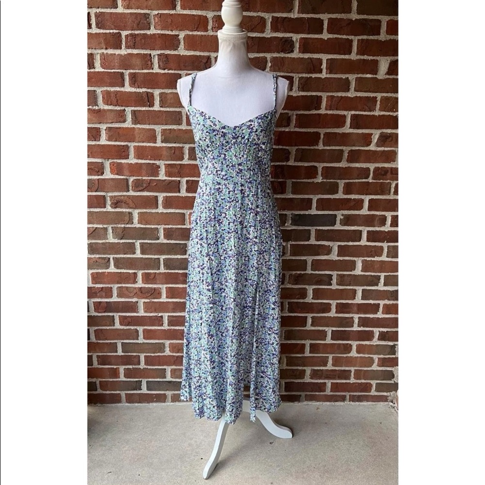 NWT Zara Floral Maxi Dress